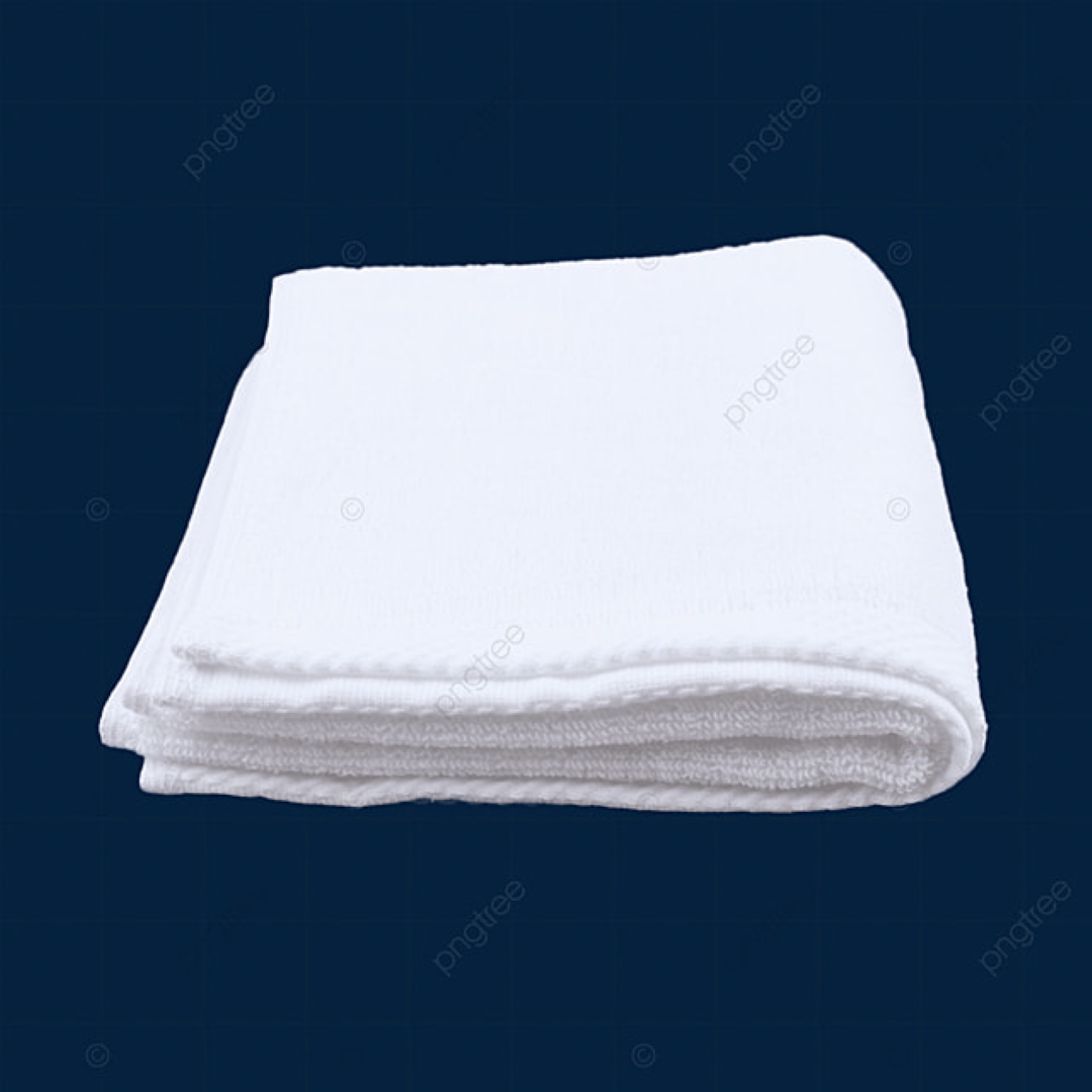 FACE TOWEL WHITE
